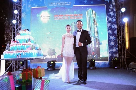 MC Liêu Hà Trinh cùng Petey Majik