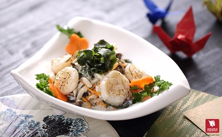 “Sò
điệp Hokkaido với Nấm và Wasabi”, 1 trong 4 món mới Ashima ra mắt Mùa Lễ Hội
2014