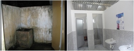 Xóa nỗi lo “nhà vệ sinh bẩn” cho học sinh nông thôn Việt Nam - 5 Hình ảnh trước và sau xây mới nhà vệ sinh tại Sóc Trăng