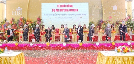 Chủ đầu tư HBI khởi công dự án Imperia Garden - 1 Chủ đầu tư HBI khởi công dự án Imperia Garden