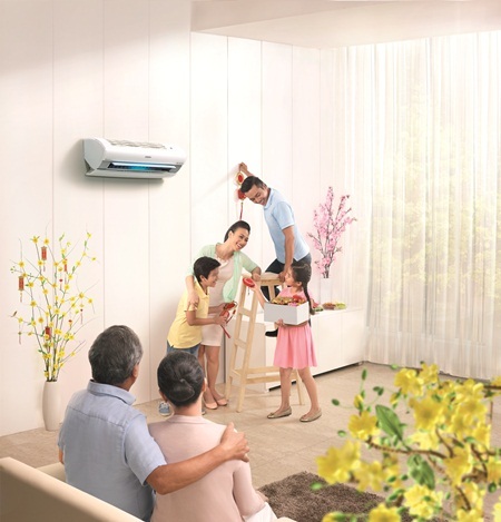 Thay
vì phải giặt giũ triền miên, bắt đầu từ hôm nay, Mẹ sẽ thảnh thơi đón Tết