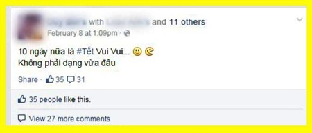 “Một vòng Facebook” những ngày giáp Tết - 3 Rất nhiều bạn trẻ học gói bánh tét để làm mâm cỗ gia đình thêm trọn vẹn