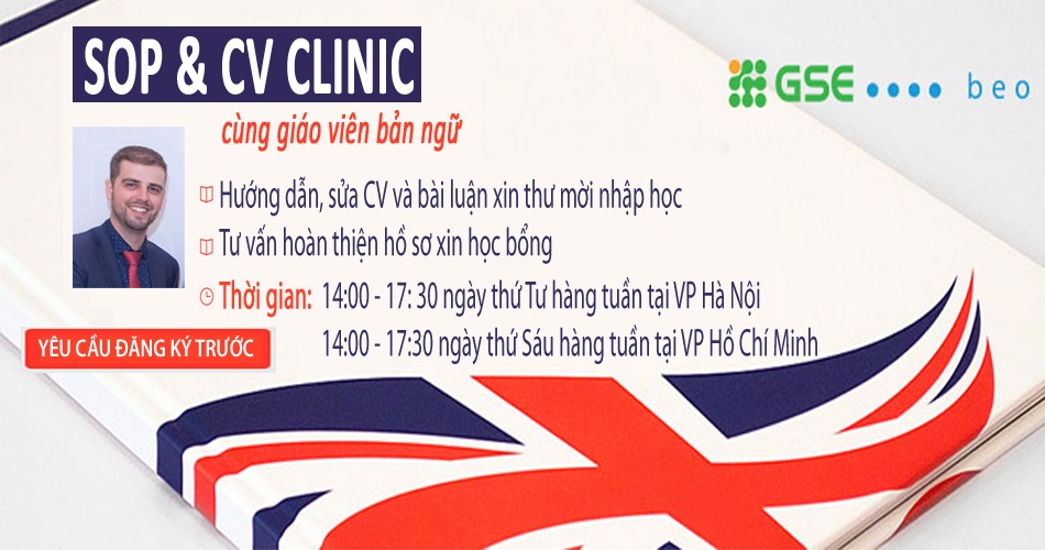 Miễn phí sửa hồ sơ nhập học và xin học bổng cùng giáo viên bản ngữ - 1 Miễn phí sửa hồ sơ nhập học và xin học bổng cùng giáo viên bản ngữ