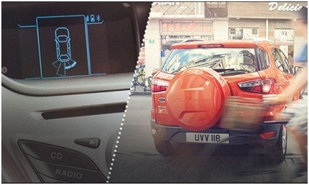 Thiết kế điểm mạnh dễ thấy của Ford Ecosport - 4 Kích
thước xe nhỏ gọn giúp việc di chuyển trong các con phố chật hẹp dễ dàng hơn.