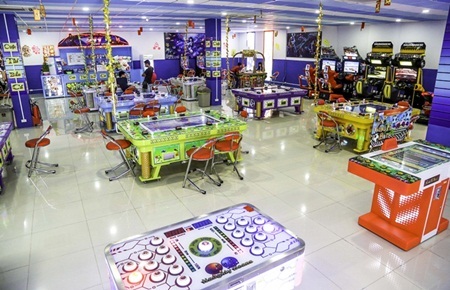 Mô hình đầu tiên kết hợp giữa trung tâm thương mại và chợ truyền thống - 5 Khu vực Game 911 – Lầu 2 – Hùng
Vương Square