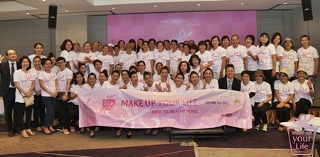 “Make up your life
– Điểm tô niềm hy vọng”
