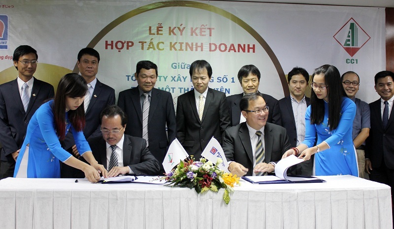 Nippon Paint hợp tác với CC1 nâng cao chất lượng dự án