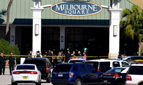 Hiện trường vụ án ở thị trấn Melbourne, Florida. (ảnh: