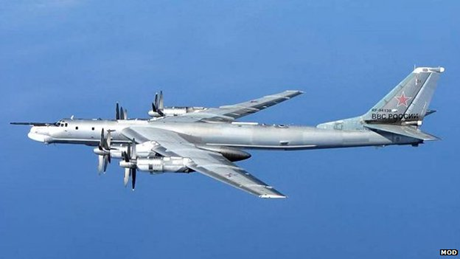 Máy bay Tu-95 Bear H của Nga. (Ảnh: