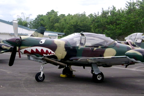 Máy bay hạng nhẹ SF-260FH cảu không quân Philippines. (Ảnh:
