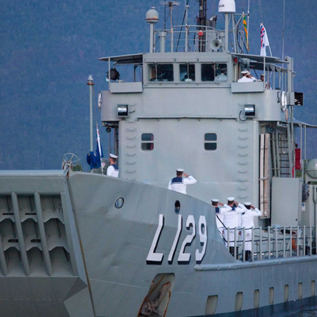  Úc sẽ tặng Philippines 2 tàu đổ bộ. (Ảnh: