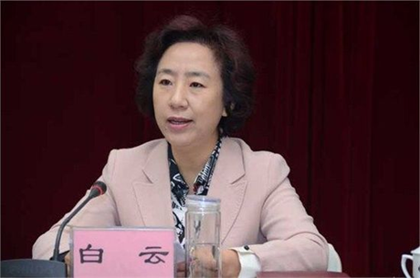 Trưởng ban Mặt trận thống nhất tỉnh Sơn Tây Bạch Vân. (Ảnh: