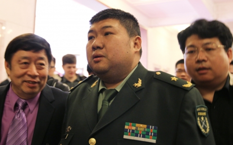 Thiếu tướng Mao Tân Vũ, cháu nội của cố Chủ tịch Trung Quốc Mao Trạch Đông. (Ảnh: