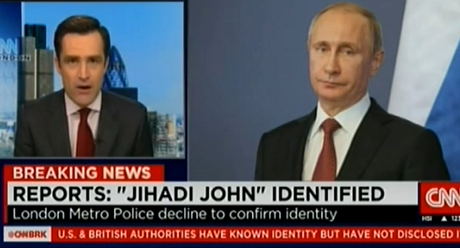 CNN xin lỗi vì nhầm ảnh Tổng thống Putin với đao phủ của IS - 1 CNN