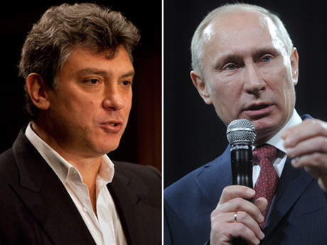 Tổng thống Putin (trái) sẽ đích thân chỉ đạo cuộc điều tra vụ ám sát ông 