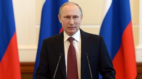 Tổng thống Putin: Pháp, Đức muốn tìm kiếm sự thỏa hiệp trong vấn đề Ukraine - 1 Tổng thống Nga Vladimir Putin. (Ảnh: