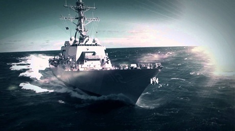 5 tàu Mỹ cập cảng Hàn Quốc tham gia tập trận chung - 1 Tàu khu trục tải trọng 9.200 tấn USS Michael Murphy. (Ảnh: