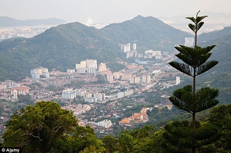Giả thuyết mới “đáng tin” về vị trí máy bay MH370 - 1 Hòn đảo Penang, quê hương của cơ trưởng chuyến bay MH370