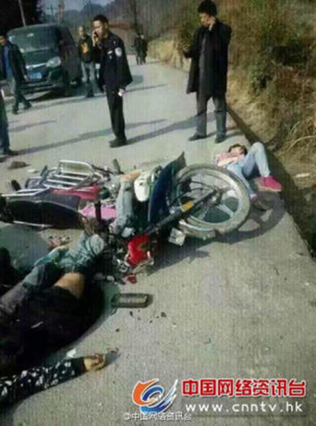 Hình ảnh tại hiện trường vụ tấn công. (Ảnh: