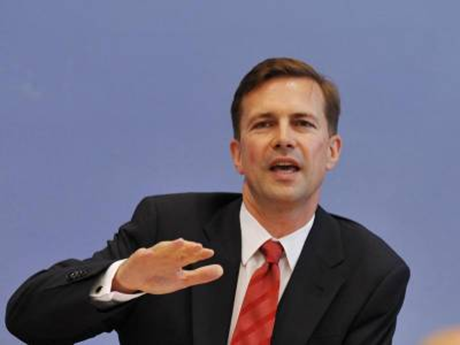 Phát ngôn viên Chính phủ Đức Steffen Seibert. (Ảnh: