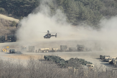 Mỹ, Hàn phô diễn sức mạnh trong tập trận Đại bàng non