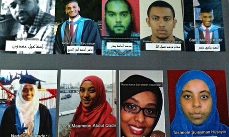 9 sinh viên y khoa Anh bị nghi tới Syria phục vụ cho IS - 1 Chân dung 9 sinh viên y khoa Anh bị nghi tới Syria làm việc cho IS. (Ảnh: