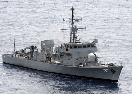 Philippines ủng hộ sáng kiến ASEAN tổ chức tuần tra chung Biển Đông - 1 Tàu BRP Artemio Ricarte của hải quân Philippines. (Ảnh: