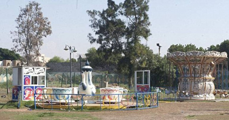 Một góc khu vui chơi trong cung điện của ông Gaddafi.