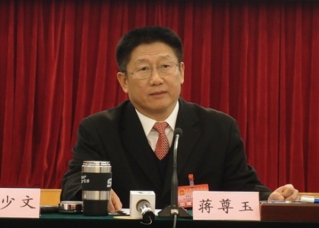 Nguyên Bí thư Ủy ban chính pháp Thâm Quyến Tưởng Tôn Ngọc. (Ảnh: