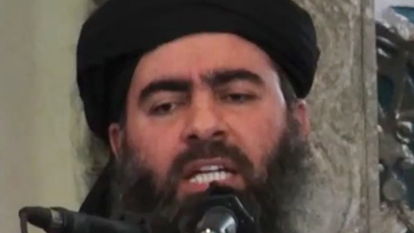Thủ lĩnh phiến quân IS Abu Bakr al-Baghdadi. (Ảnh:
