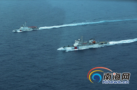 Trung Quốc tiến hành tuần tra trái phép quần đảo Hoàng Sa. (Ảnh: