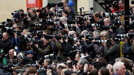 Việc sinh nở của Công nương Catherine khiến nhiều nhà báo chú ý. (Ảnh: