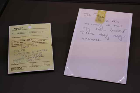 Tài liệu về một em bé trong chiến dịch không vận năm 1975.