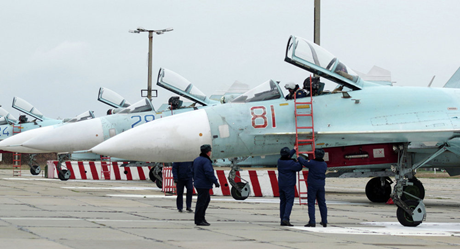 Nga gia tăng quân sự ở Crimea để đối phó với NATO. (Ảnh: