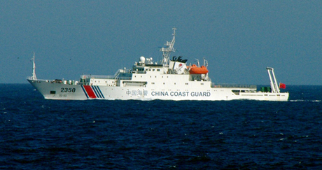 Một tàu hải cảnh của Trung Quốc. (Ảnh: