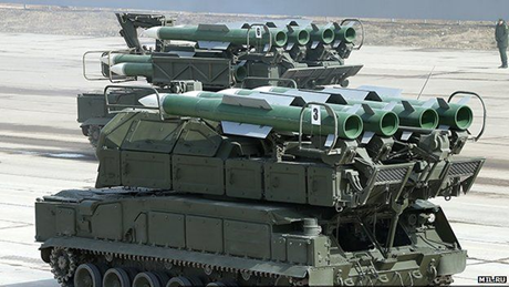 Hệ thống phóng tên lửa đất đối không Buk