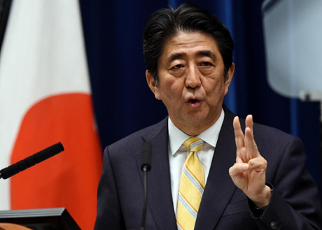 Thủ tướng Nhật Bản Shinzo Abe. (Ảnh: