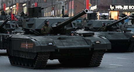 Trung Quốc muốn sở hữu siêu tăng Armata của Nga - 1 Siêu tăng T-14 Armata của Nga. (Ảnh: