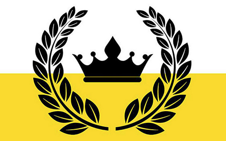 Quốc kỳ của Vương quốc Enclava. (Ảnh: