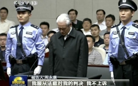 Chu Vĩnh Khang trước vành móng ngựa. (Ảnh: