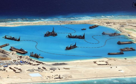 Bắc Kinh nói các công trình trên Biển Đông phục vụ công tác nghiên cứu khí tượng. (Ảnh: