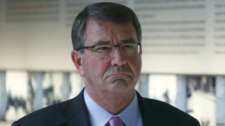 Bộ trưởng Quốc phòng Mỹ Ashton Carter. (Ảnh: