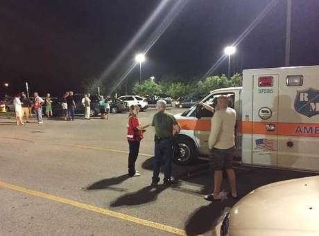 Người dân sống gần nơi đoàn tàu trật bánh đã phải sơ tán khẩn cấp. (Nguồn: