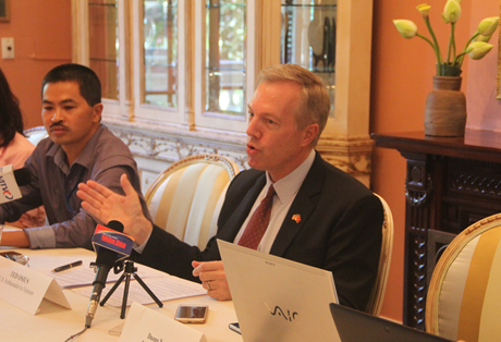 Đại sứ Ted Osius: Việt Nam đã thay đổi rất nhiều sau 20 năm. (Ảnh: