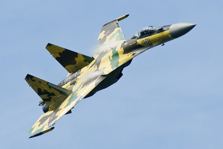 Phi cơ tối tân Su-35 của Nga. (Ảnh: