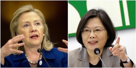 Báo Philippines: Hai cuộc bầu cử ám ảnh "giấc mộng Trung Hoa” - 1 Hai nữ ứng cử viên Hillary Clinton (