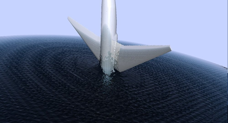 Tiến sĩ Goong Chen cho rằng máy bay MH370 đã rơi thẳng đứng xuống Ấn Độ Dương. (Ảnh: