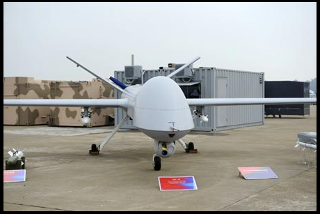 Máy bay không người lái Wing Loong của Trung Quốc. (Ảnh: WCT)