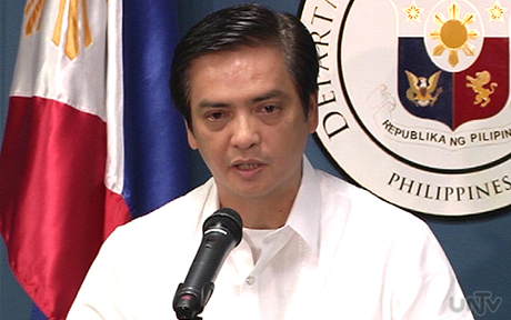 Người phát ngôn Bộ Ngoại giao Philippines Charles Jose. (Ảnh: