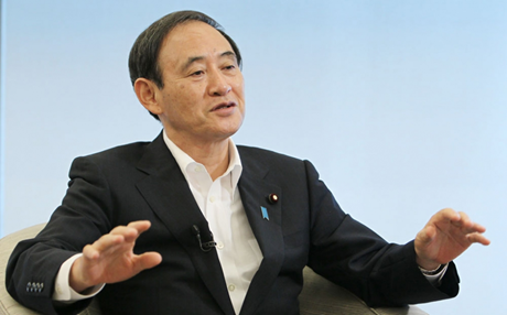 Chánh Văn phòng Nội các Nhật Bản Yoshihide Suga. (Ảnh: